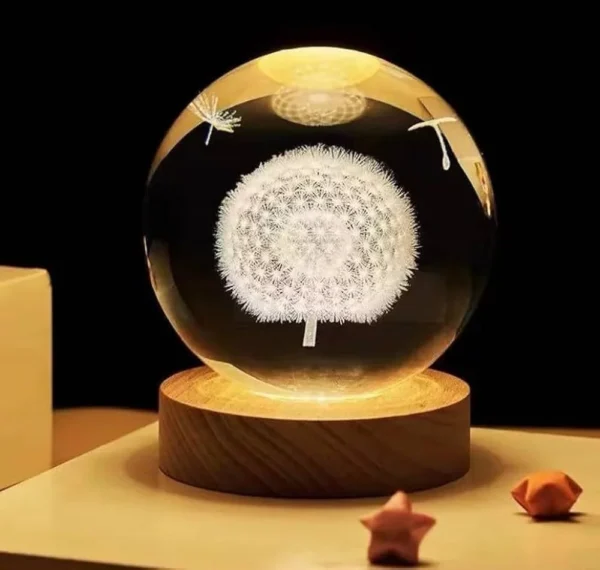 3D LED Crystal Ball