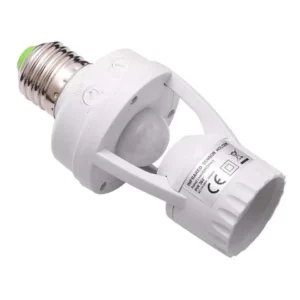PIR Motion Sensor Bulb Holder (E27, 240V)