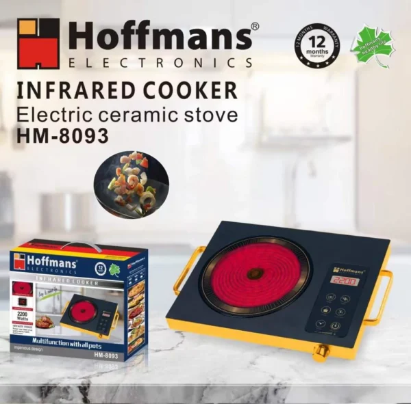 Hoffmans HM-8093 Infrared Cooker Price in Bangladesh 2025, Full Specs & Review